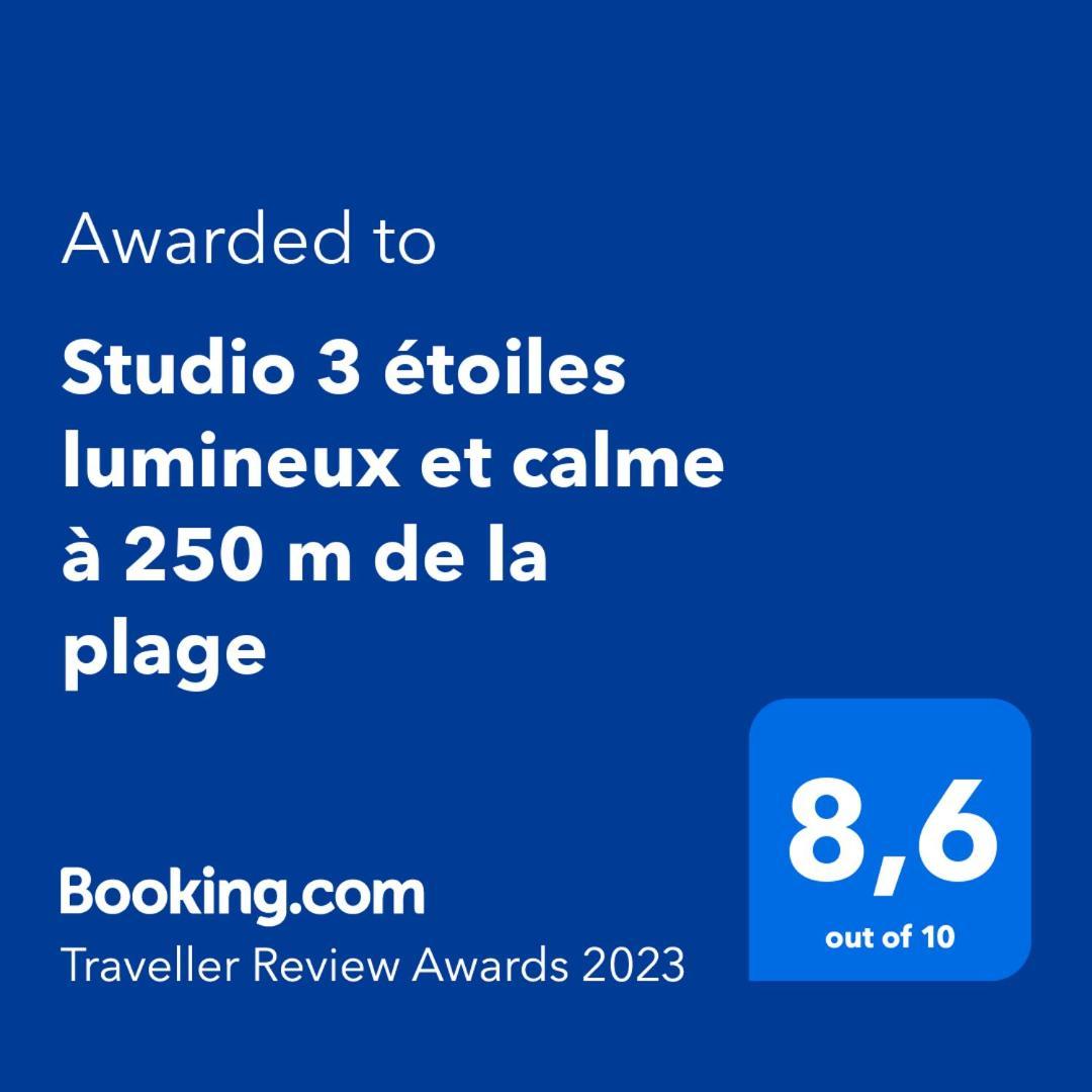 Studio 3 Etoiles Lumineux Et Calme A 250 M De La Plage แม-เล-แบ็ง ภายนอก รูปภาพ